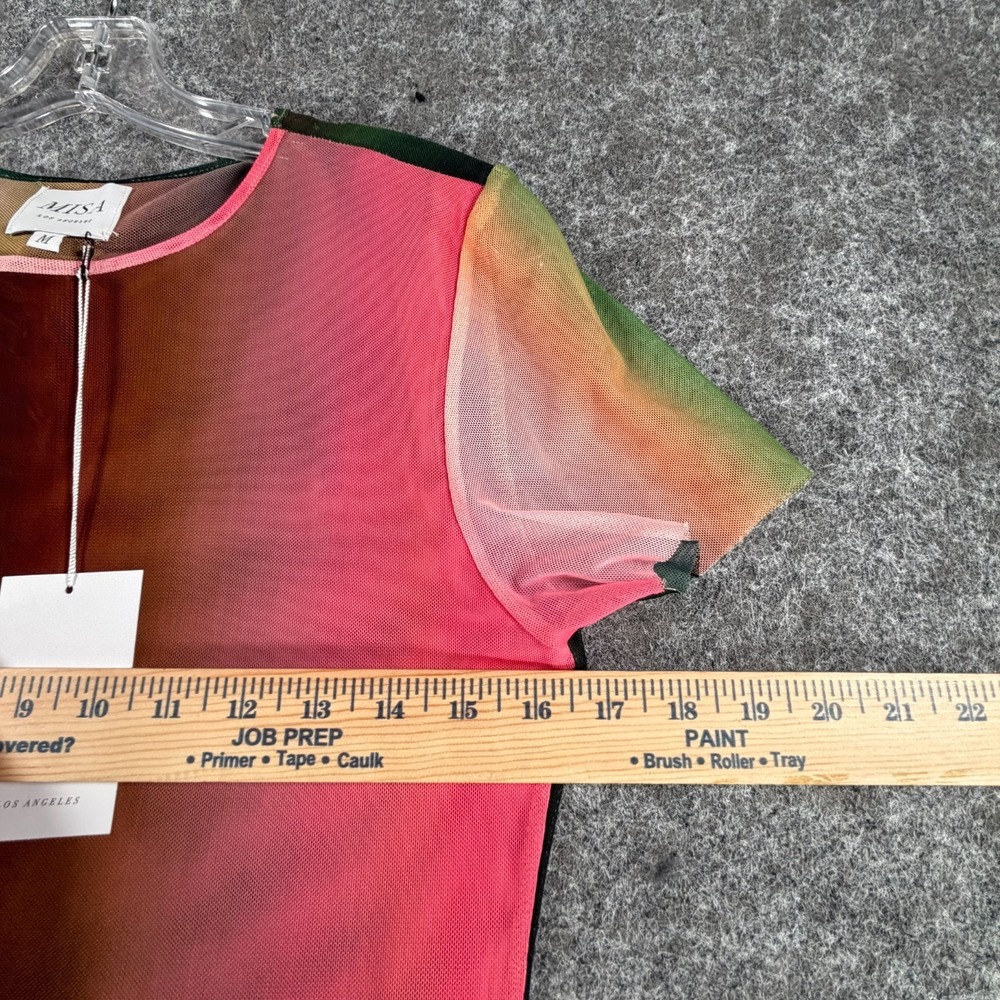 NWT Misa Los Angeles Vanessa Dress Womens M Cali Ombre Classic Fitted Pullover - Picture 15 of 16